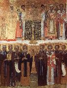 unknow artist Sunday of the Triumph of the Orthodoxy painting